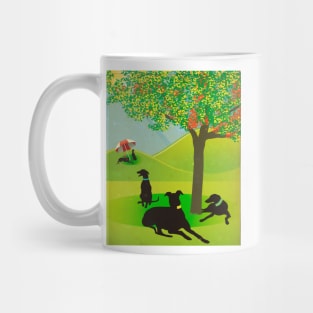 Greyhound Picnic Mug